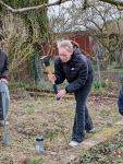Wildbienen-Nisthilfe Bauaktion des großen Modells 02